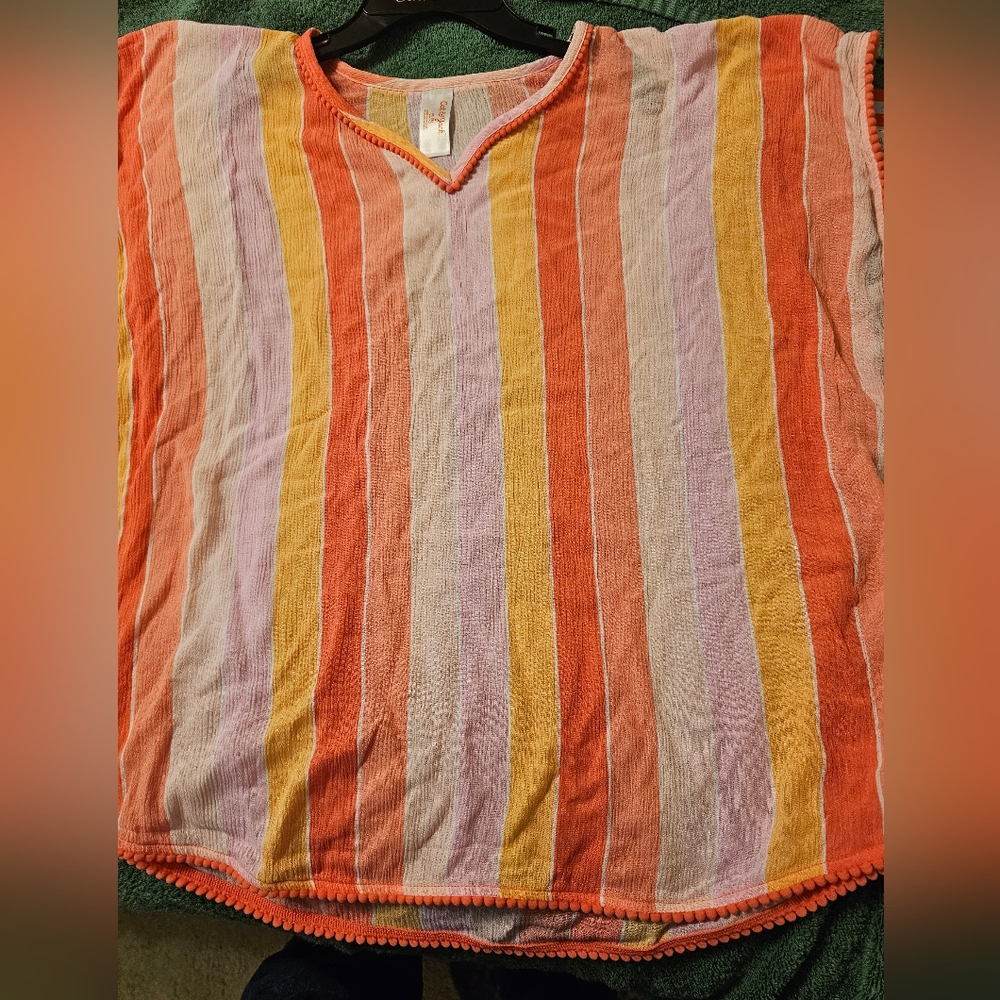 NWT Cat and Jack Coral Top Size M(8) - Picture 3 of 7